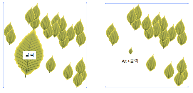 Symbol 도구 사용법 - 심볼 크기 조절 도구