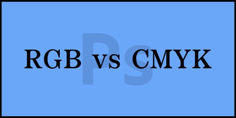 RGB vs CMYK