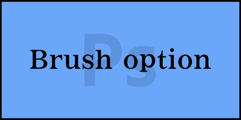 Brush option