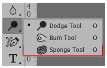 Sponge Tool 선택하기