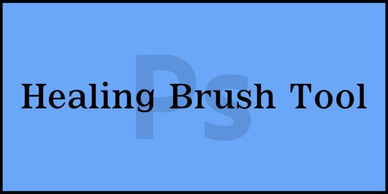 Healing Brush Tool