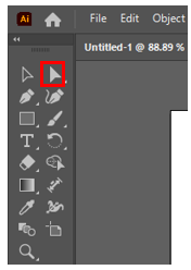 Direct Selection Tool 선택