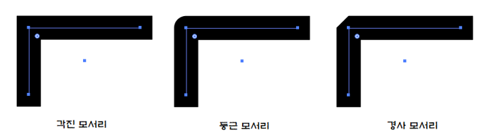 Corner 형태