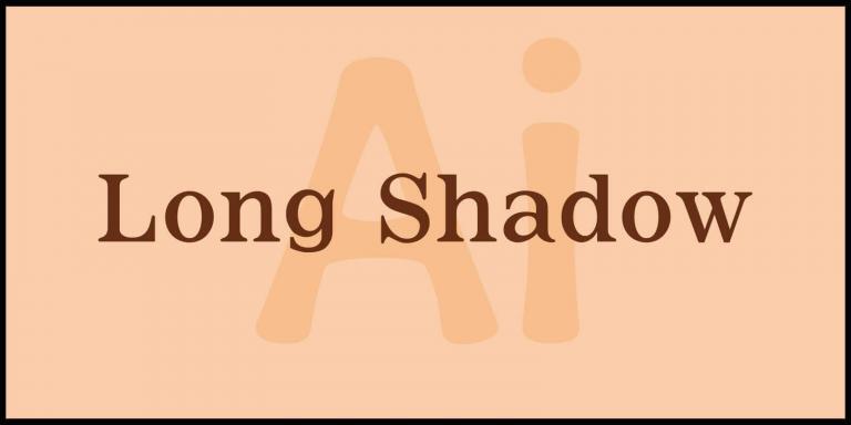 Long Shadow Effect