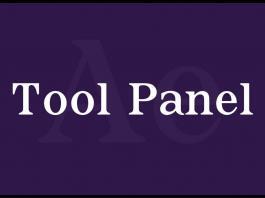 Tool Panel