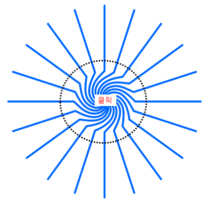 Illustrator Distort 툴 가이드- Twirl Tool 사용하기