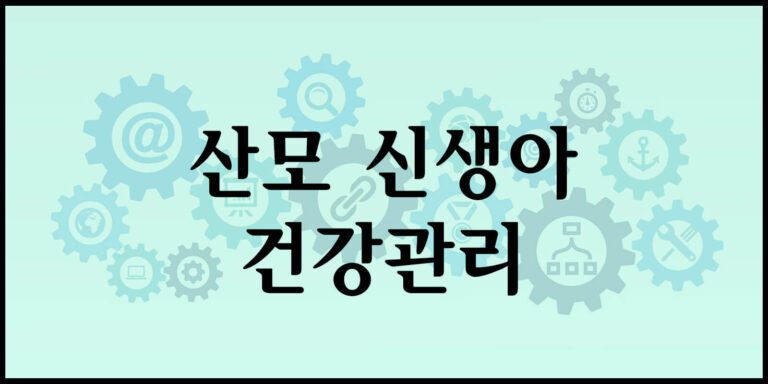 출산가정 건강관리사 파견