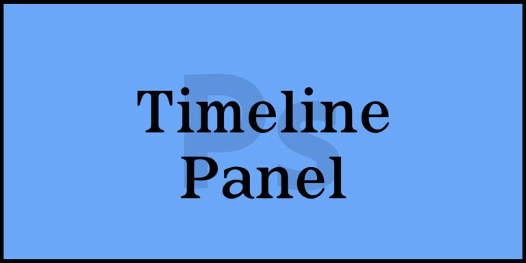 Timeline Panel